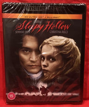 Load image into Gallery viewer, SLEEPY  HOLLOW  -  4K ULTRA HD &amp; BLU-RAY  (NEW/ SEALED)
