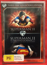 Load image into Gallery viewer, SUPERMAN II - 3 DISC COLLECTOR&#39;S EDITION - (NEW/ SEALED)
