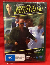 Load image into Gallery viewer, INSPECTOR MONTALBANO - VOLUME 3   - 2DISCS  - DVD (NEW/ SEALED) (Copy)
