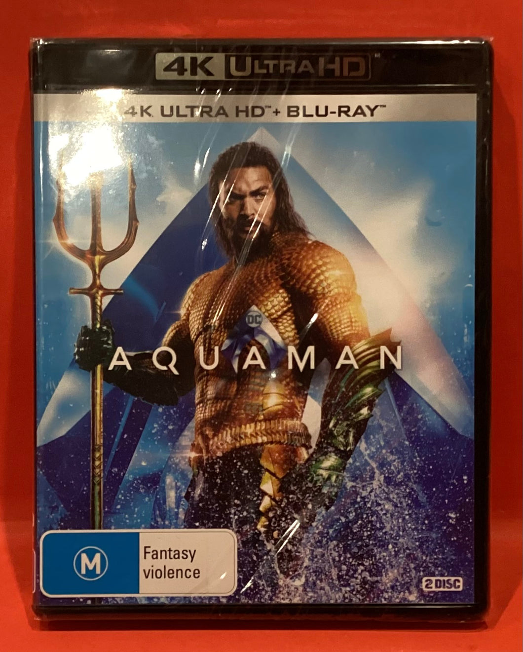 AQUAMAN -  4K ULTRA HD  & BLU-RAY (NEW/ SEALED)