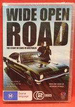 Load image into Gallery viewer, WIDE OPEN ROAD - STORY OF CARS IN AUSTRALIA - ABC - DVD (NEW / SEALED)
