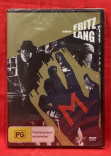 Load image into Gallery viewer, M (FRITZ LANG) - DVD (NEW /SEALED)
