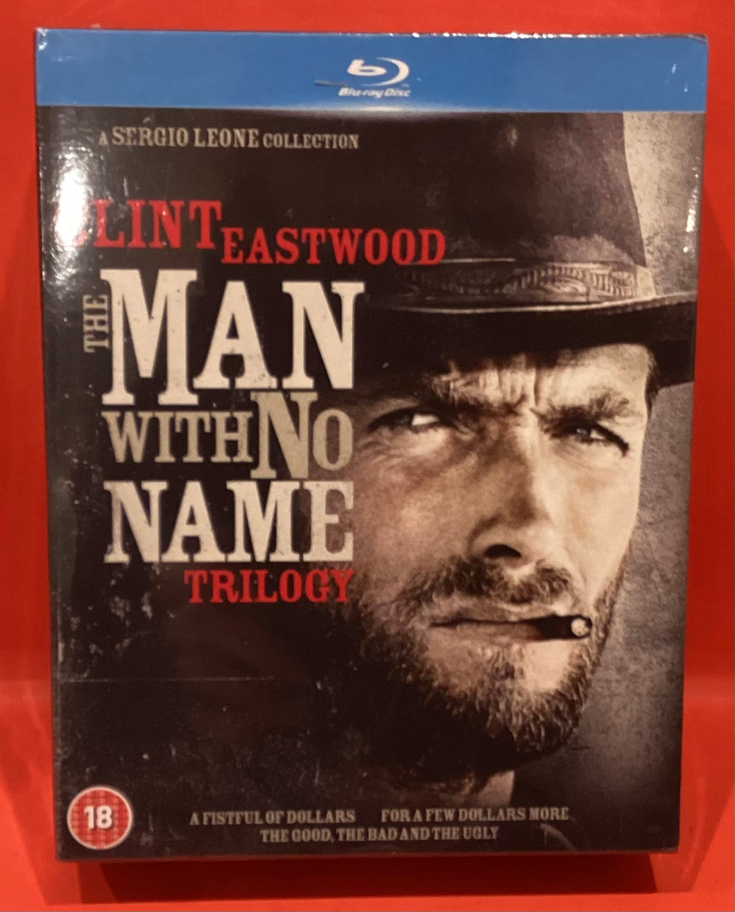 THE MAN WITH NO NAME TRILOGY - CLINT EASTWOOD  - BLU-RAY (NEW/ SEALED)