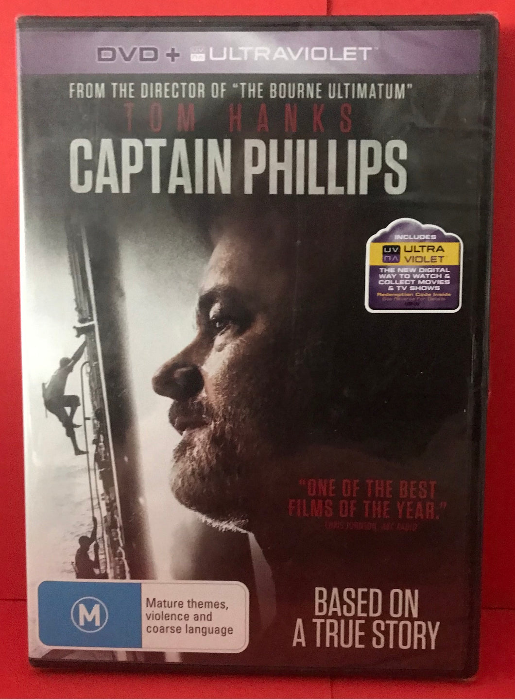 CAPTAIN PHILLIPS TOM HANKS DVD