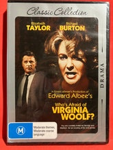 Load image into Gallery viewer, WHO&#39;S AFRAID OF VIRGINIA WOOLF? DVD
