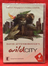 Load image into Gallery viewer, DAVID ATTENBOROUGH'S WILD CITY - SINGAPORE  - DVD (NEW / SEALED)
