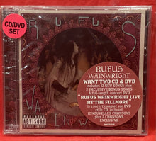 Load image into Gallery viewer, RUFUS WAINWRIGHT - WANT TW0  - CD / DVD (NEW/ SEALED)
