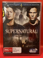 Load image into Gallery viewer, SUPERNATURAL - COMPLETE FOURTH SEASON - DVD (NEW/ SEALED)
