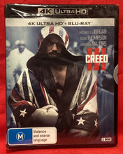 Load image into Gallery viewer, CREED III -  4K ULTRA HD &amp;  BLU RAY  (NEW/ SEALED)
