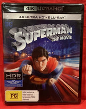 Load image into Gallery viewer, SUPERMAN THE MOVIE -  4K ULTRA HD  &amp; BLU-RAY (NEW/ SEALED)
