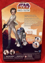 Load image into Gallery viewer, STAR WARS - FORCES OF DESTINY - PRINCESS LEI &amp; R2-D2  - DOLL - NEVER REMOVED FROM BOX
