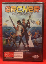 Load image into Gallery viewer, ARCHER - COMPLETE SEASON 4  -  2 DISCS - DVD (NEW/ SEALED)
