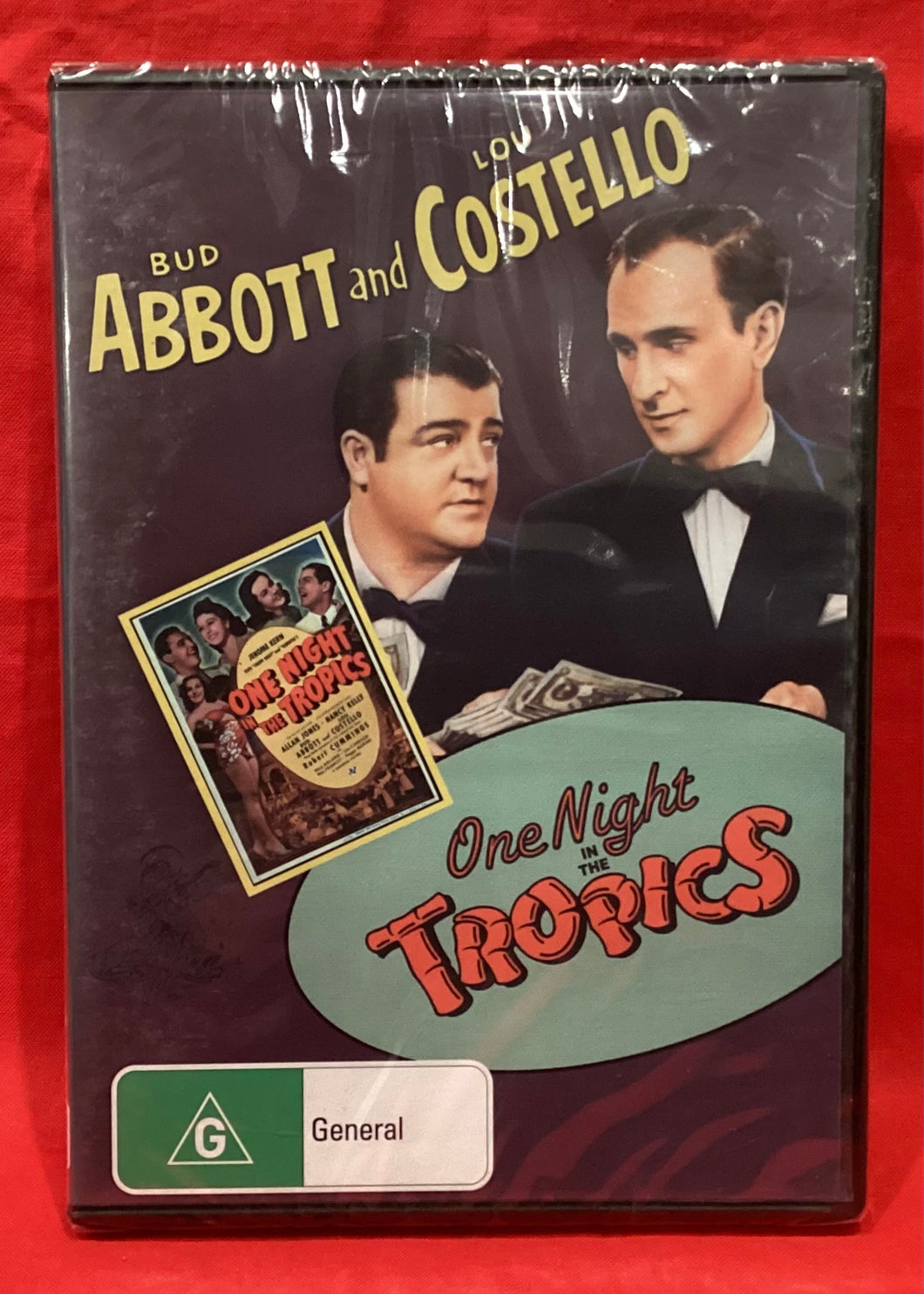 ABBOTT AND COSTELLO - ONE NIGHT IN THE TROPICS  - DVD (NEW / SEALED)