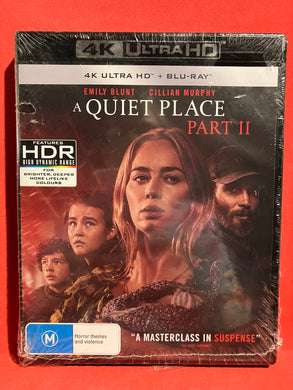 A QUIET PLACE PART II 4K ULTRA HD AND BLU-RAY