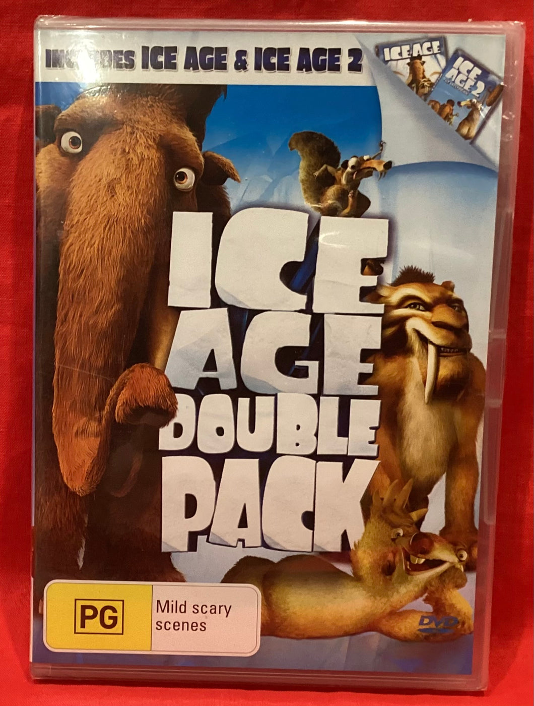 ICE AGE DOUBLE PACK - DVD (NEW/ SEALED)