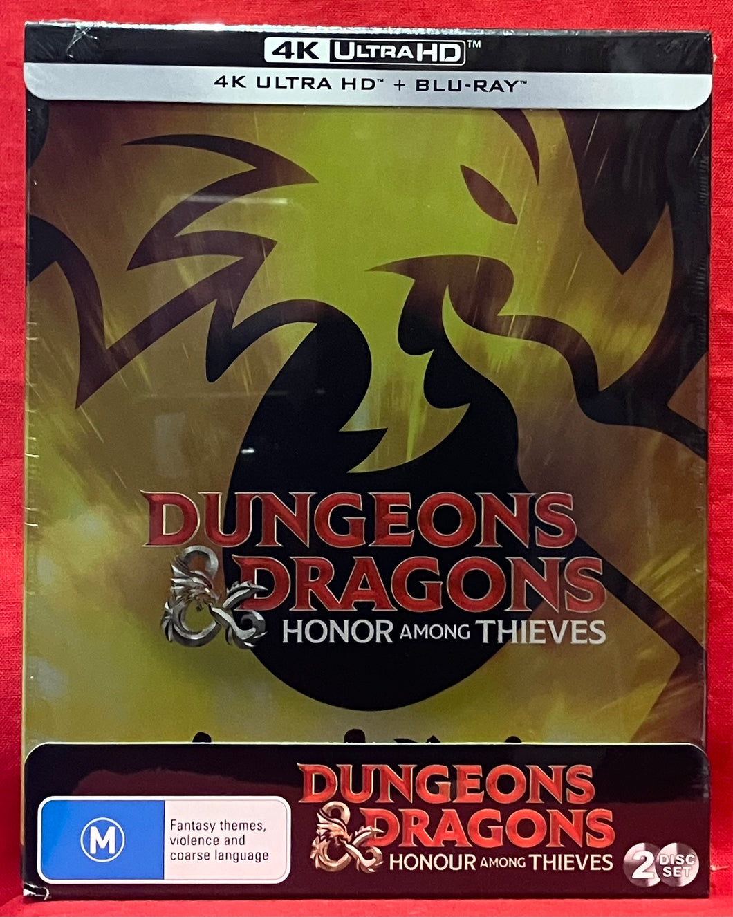 DUNGEONS & DRAGONS  HONOUR AMONG THIEVES -  4K ULTRA HD  &  BLU-RAY (NEW/ SEALED)