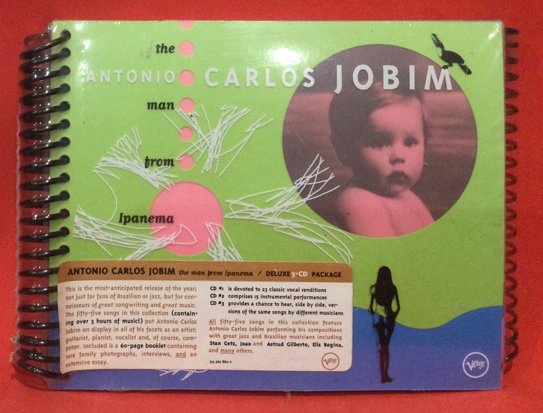 ANTONIO CARLOS JOBIM - MAN FROM IPANEMA - DELUXE 3 CD PACKAGING