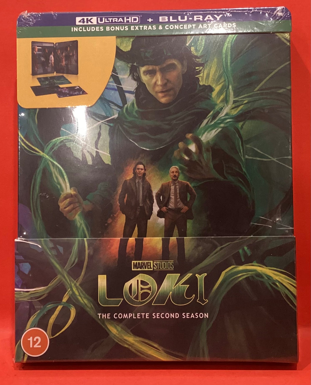 LOKI - COMPLETE SECOND SEASON  -  4K ULTRA HD & BLU-RAY  - LTD EDITION STEELBOOK (NEW/ SEALED)