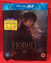 Load image into Gallery viewer, THE HOBBIT - AN UNEXPECTED JOURNEY - 3D  BLU RAY &amp; BLU-RAY (NEW/ SEALED)
