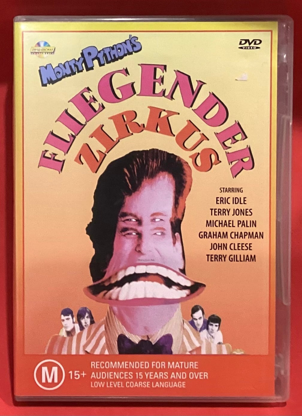 MONTY PYTHON'S - FLIEGENDER ZIRCKUS DVD - REGION 4