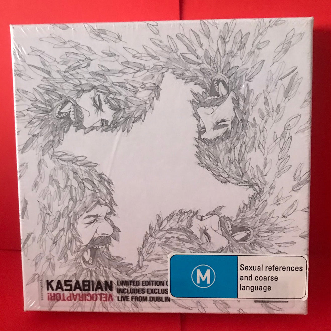 KASABIAN - VELOCIRAPTOR - LIMITED EDITION - 2 DISCS - CD (SEALED)