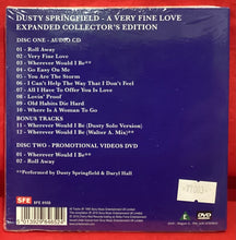 Load image into Gallery viewer, DUSTY SPRINGFIELD - A VERY FINE LOVE - EXPANDED EDITION CD/DVD (NEW/SEALED)
