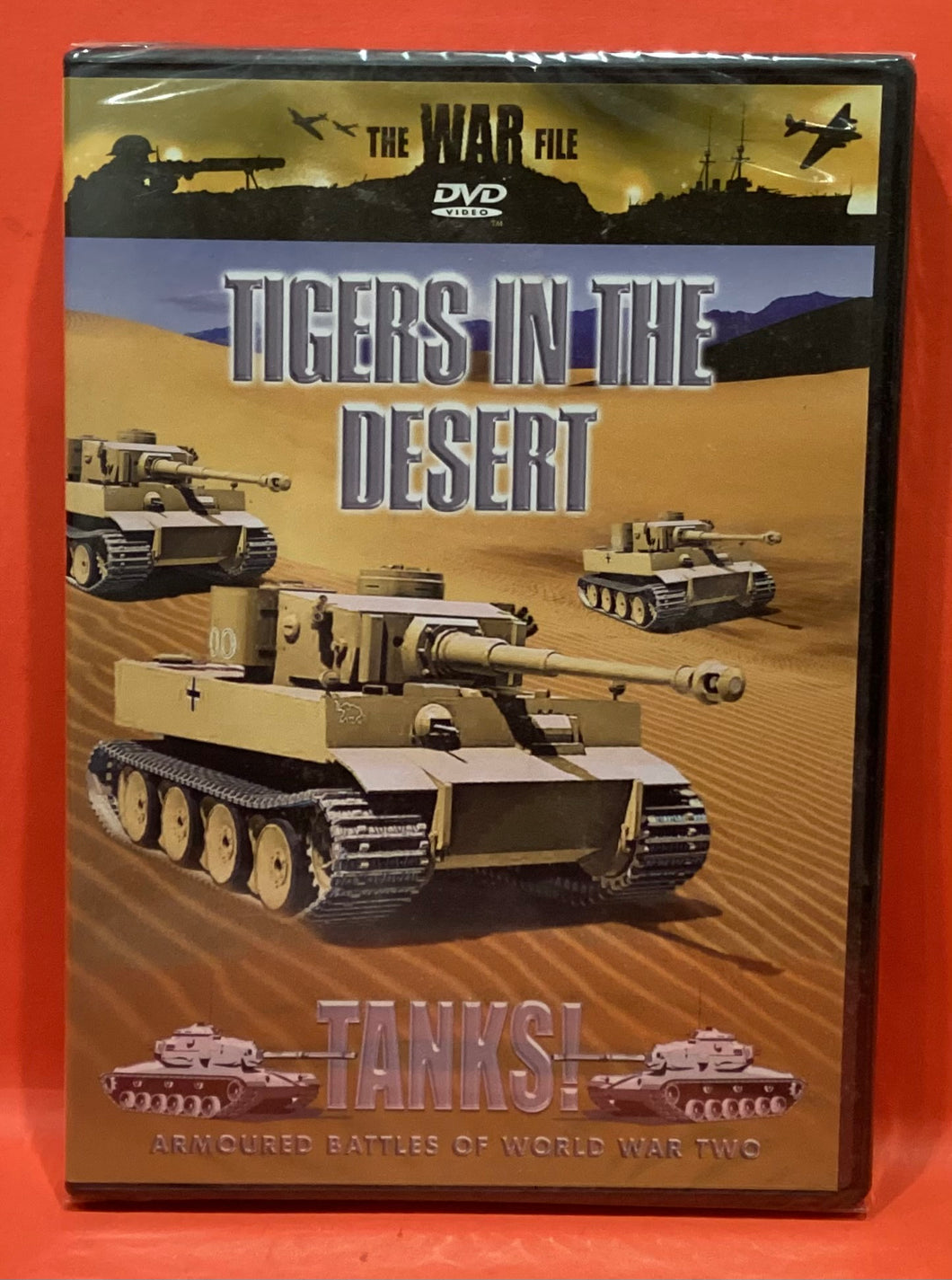 TIGERS IN THE DESERT - TANKS!  - DVD (NEW/ SEALED)