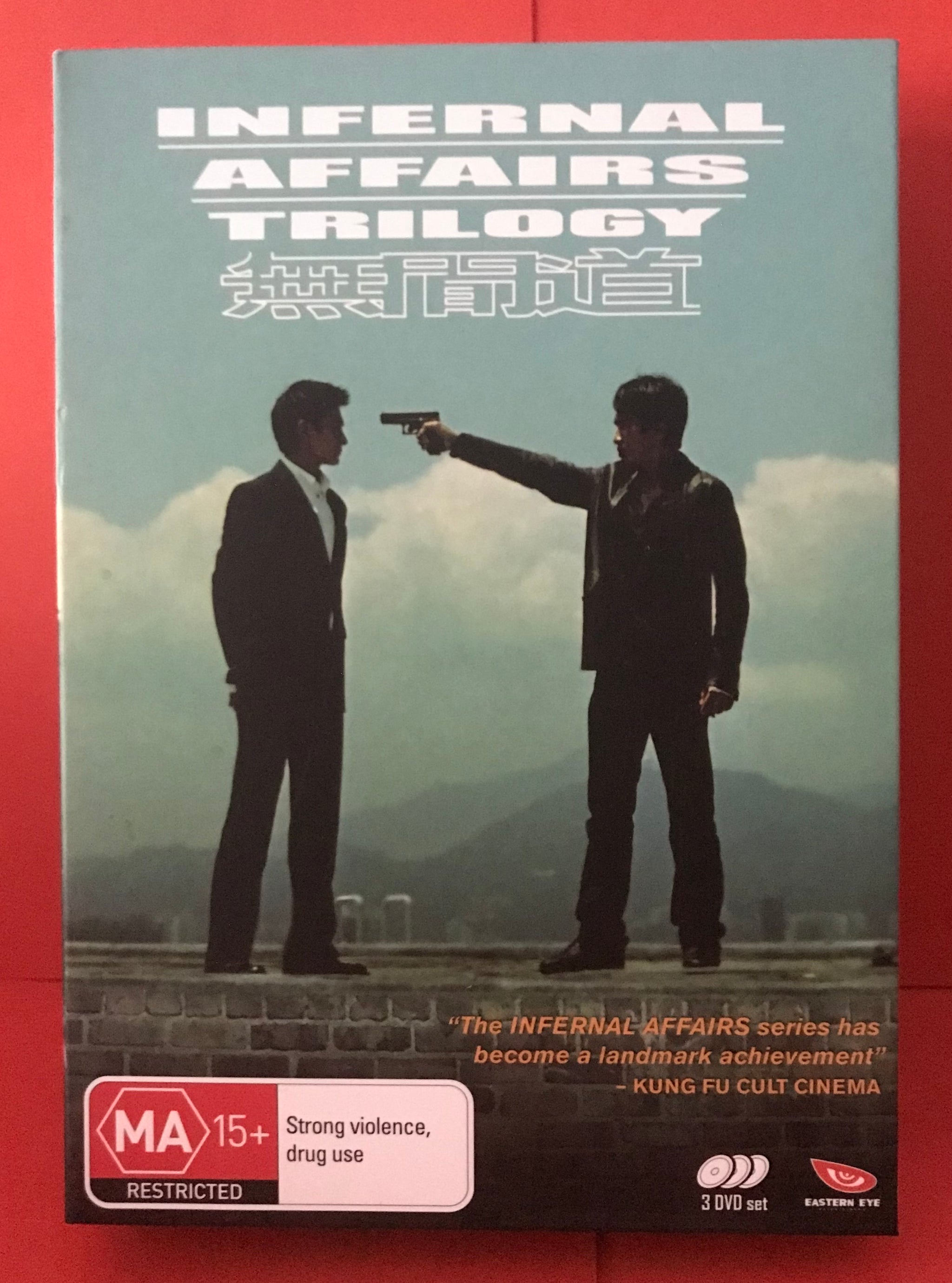 INFERNAL AFFAIRS TRILOGY - 3 DVD DISCS (SEALED) – Dixon Recycled