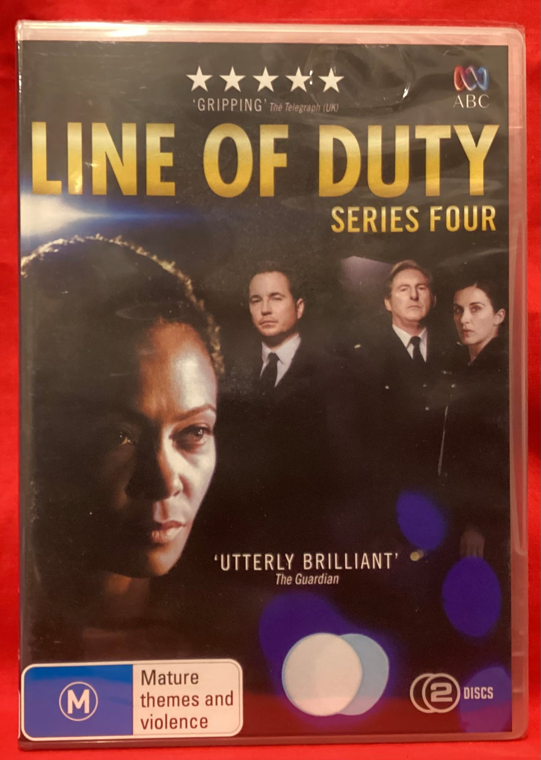 LINE OF DUTY - SERIES FOUR  - DVD (NEW/ SEALED)