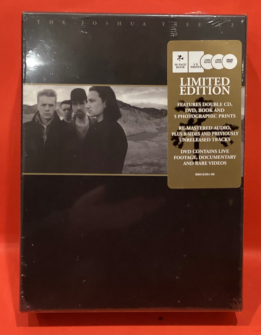 U2 - THE JOSHUA TREE - 2XCD +DVD LTD ED BOX SET (NEW/ SEALED)