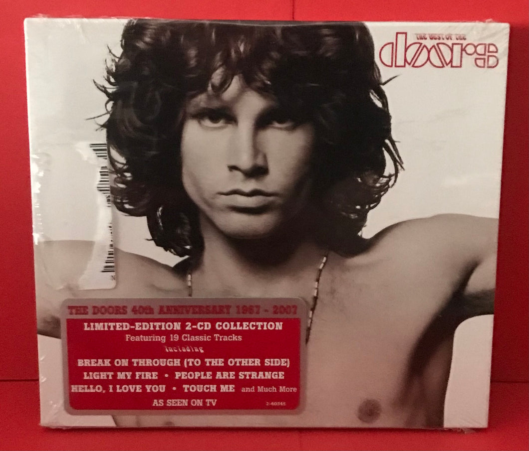DOORS, THE - BEST OF - 40th ANNIVERSARY LIMITED EDITION 2 CD DICS (SEALED)
