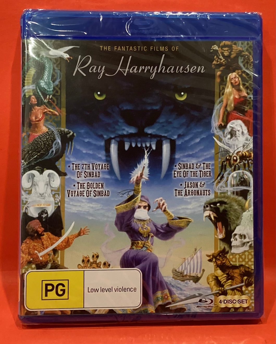 THE FANTASTIC FILMS OF RAY HARRYHAUSEN - BLU-RAY (NEW/ SEALED)