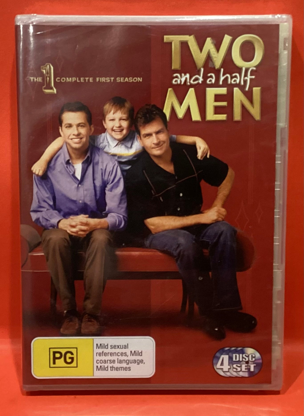 TWO AND A HALF MEN - SEASON 1 - DVD (NEW/ SEALED)
