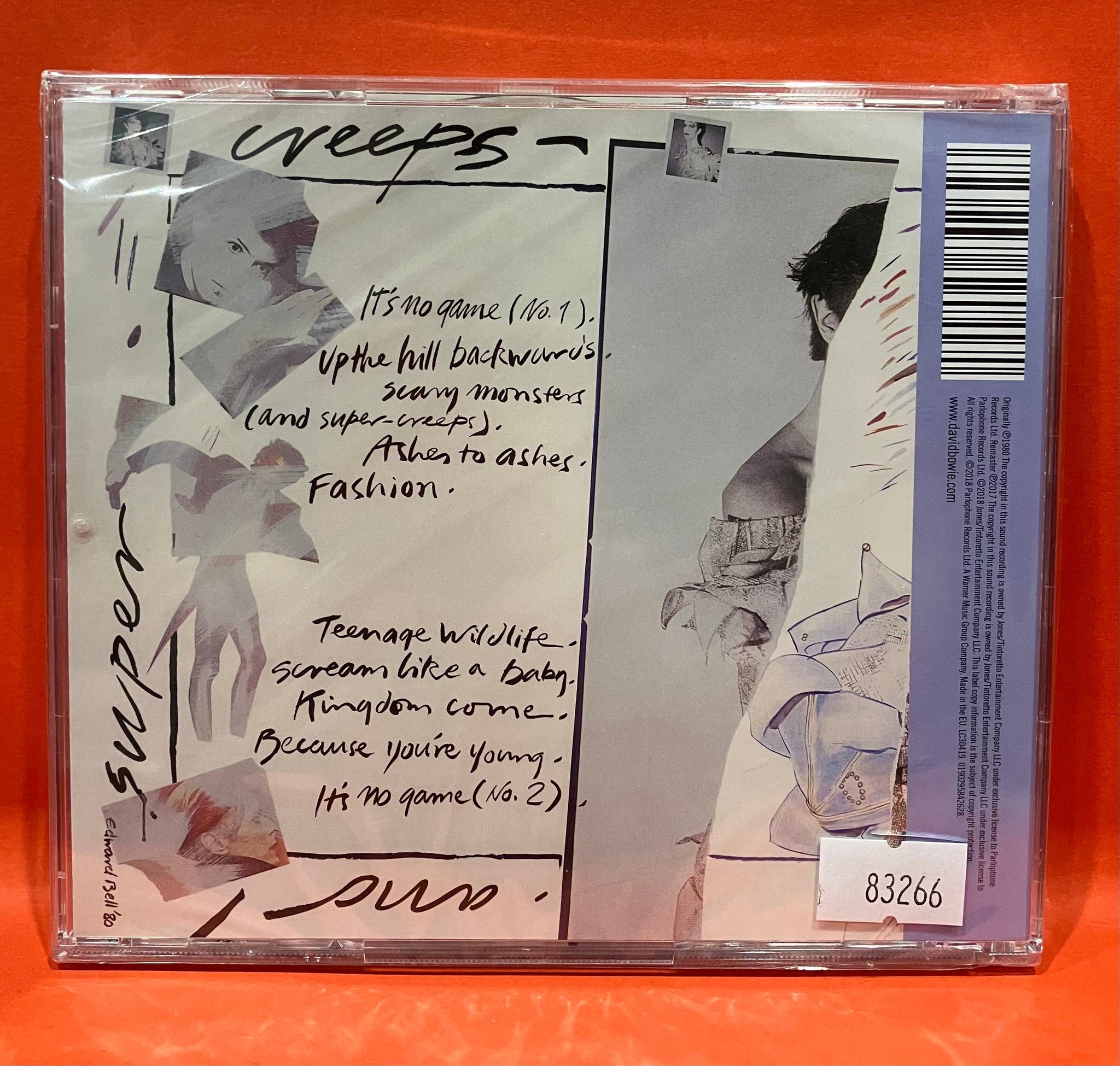 DAVID BOWIE - SCARY MONSTERS (AND SUPER CREEPS) 2017 REMASTER