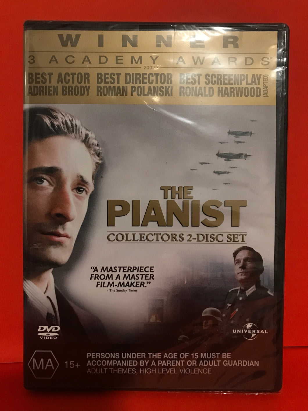 THE PIANIST DVD 2 DISC SET