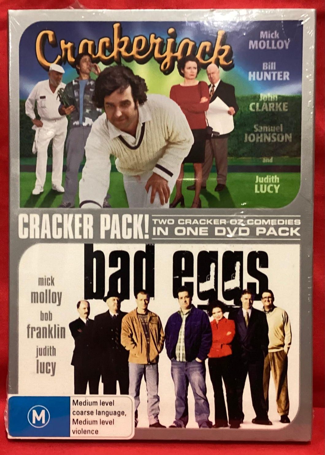 CRACKERJACK / BAD EGGS  - DVD (NEW/ SEALED)