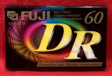 Load image into Gallery viewer, FUJI DR 60 - BLANK CASSETTE - BRAND NEW
