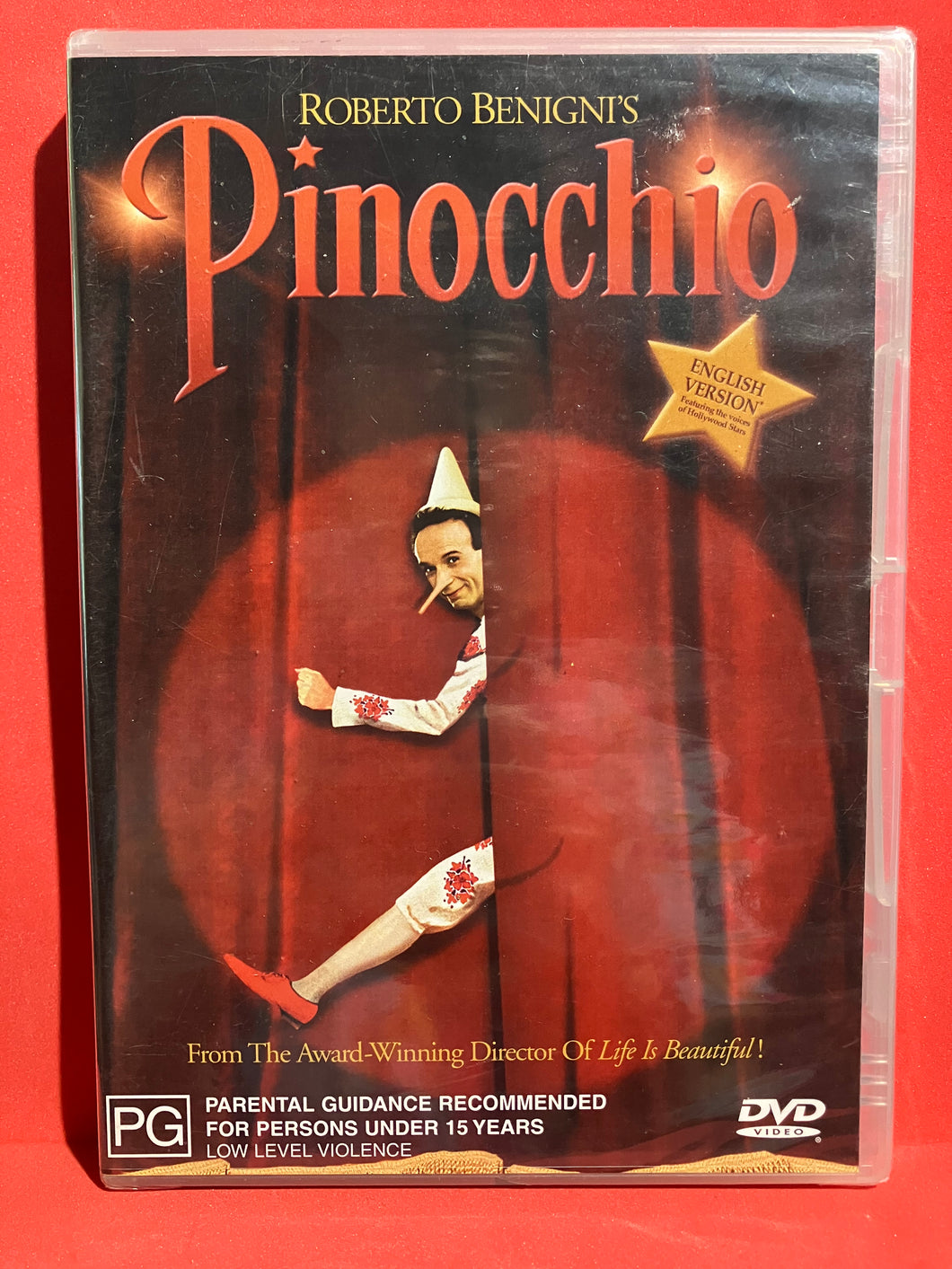 pinocchio dvd