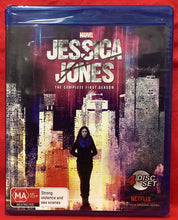 Load image into Gallery viewer, JESSICA JONES - COMPLETE FIRST SEASON - BLU RAY (NEW/ SEALED)
