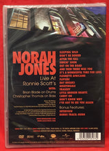 Load image into Gallery viewer, NORAH JONES - LIVE AT RONNIE SCOTT&#39;S - DVD (NEW/ SEALED)
