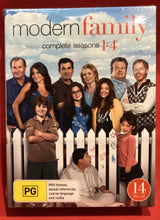 Load image into Gallery viewer, MODERN FAMILY - SEASON 1 - 4 - 14 DISCS -  DVD (NEW / SEALED)
