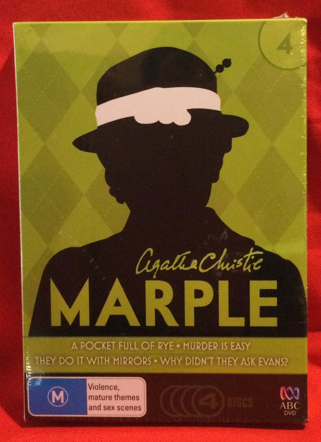 AGATHA CHRISTIE - MARPLE COLLECTION 4 - DVD (SEALED)