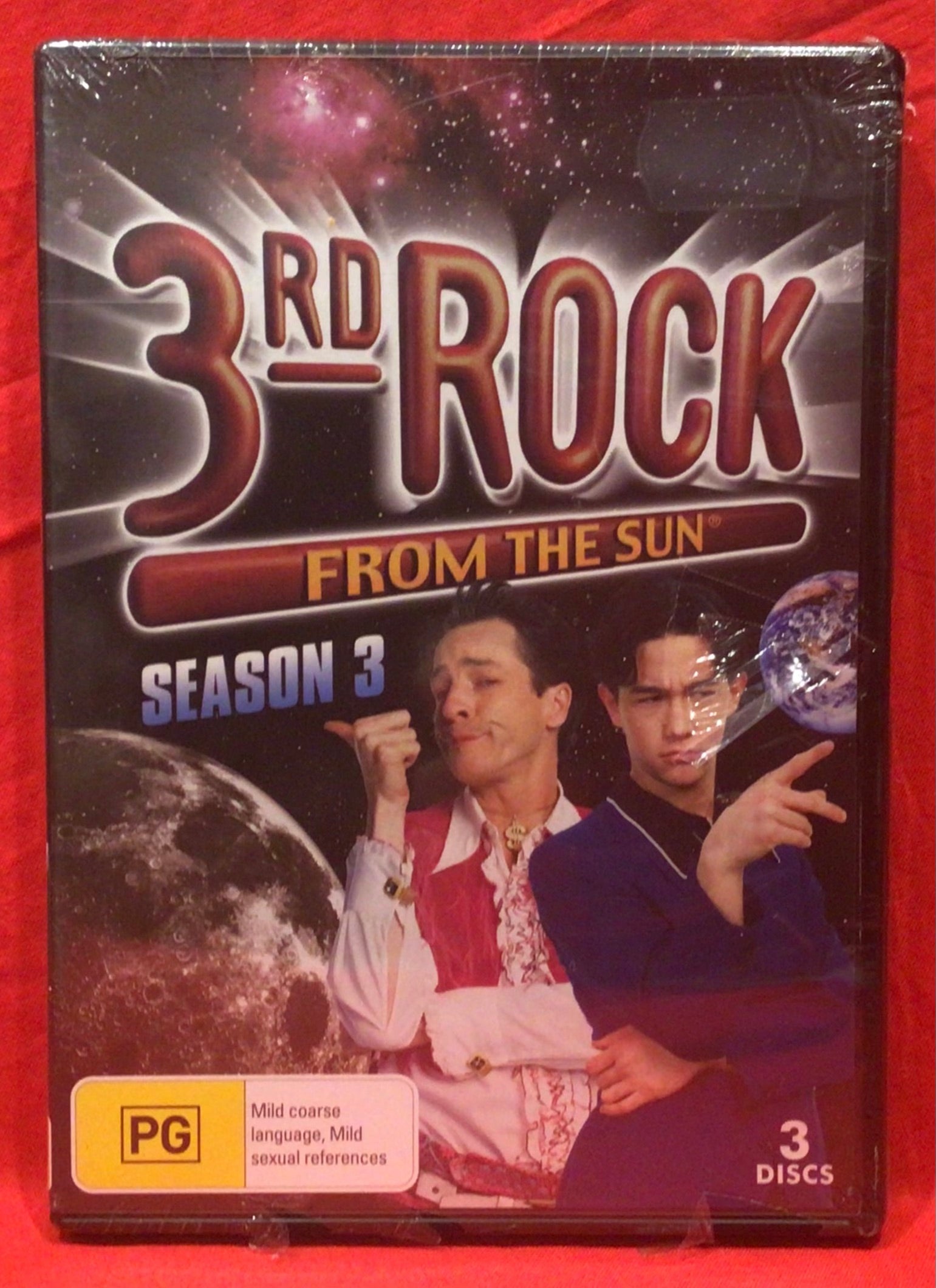 3RD ROCK FROM THE SUN - SEASON 3 - 3 DISCS - DVD (NEW / SEALED
