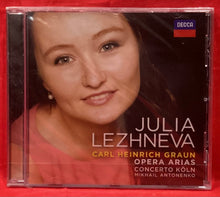 Load image into Gallery viewer, JULIA LEZHNEVA - CARL HEINRICH GRAUN - OPERA ARIAS - CD (NEW /SEALED)
