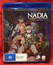 Load image into Gallery viewer, NADIA - THE SECRET OF BLUE WATER - COMPLETE SERIES - 5 DISC BLU-RAY
