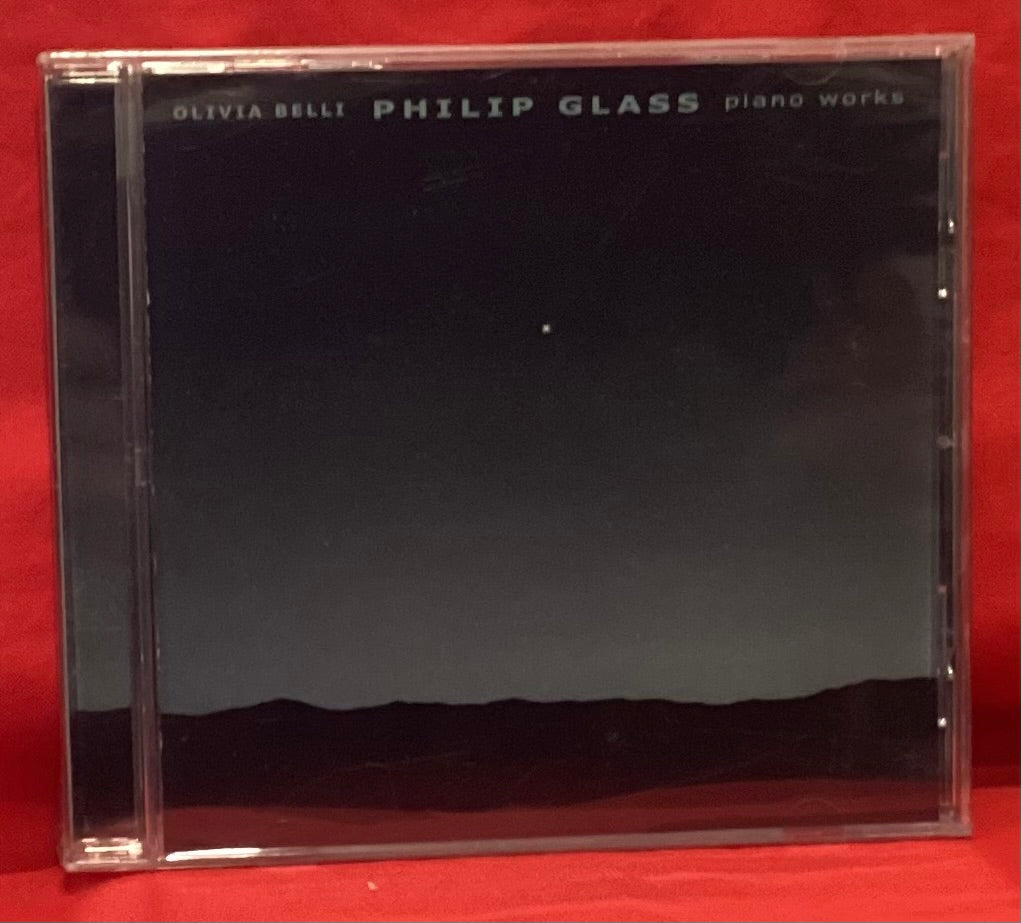 OLIVIA BELLI - PHILIP GLASS PIANO WORKS - CD (NEW / SEALED)