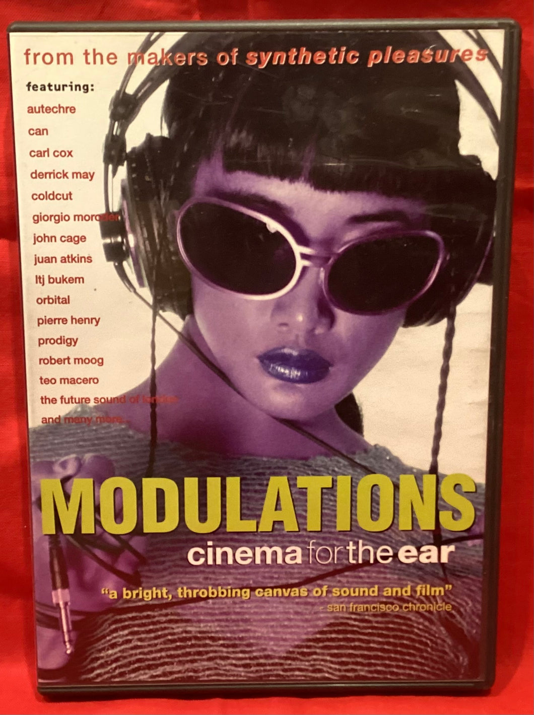 MODULATIONS : CINEMA FOR THE EAR - DVD - ELECTRONIC MUSIC DOCUMENTARY