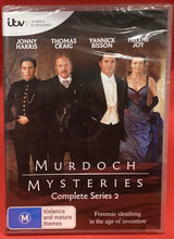 Load image into Gallery viewer, MURDOCH MYSTERIES - COMPLETE SERIES 2 - DVD (NEW/ SEALED)
