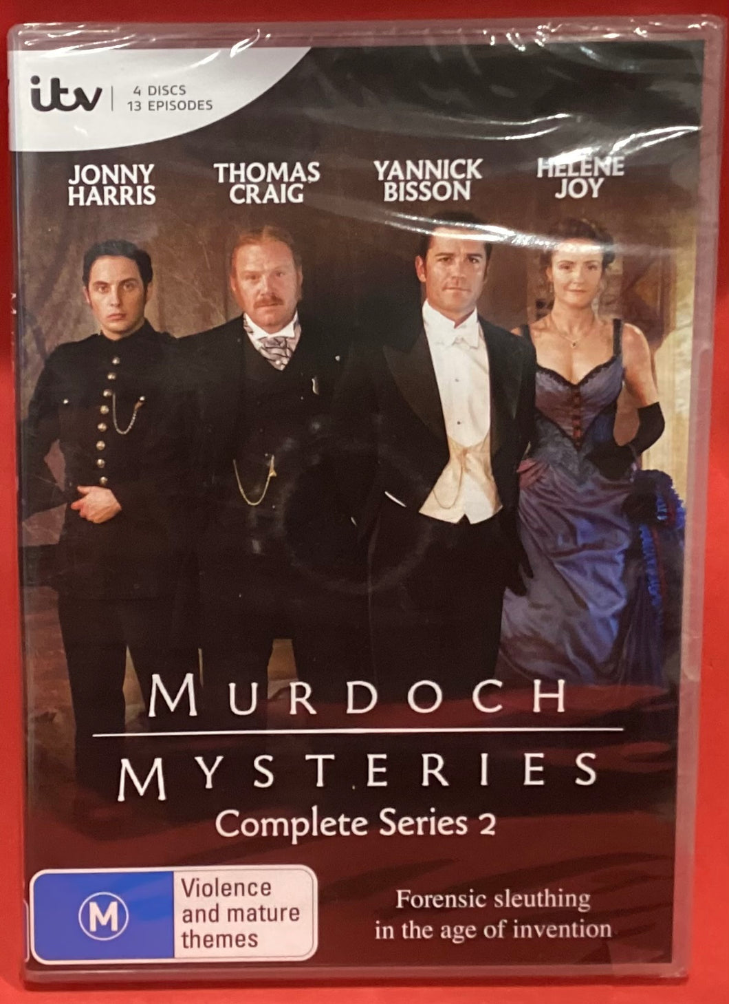 MURDOCH MYSTERIES - COMPLETE SERIES 2 - DVD (NEW/ SEALED)