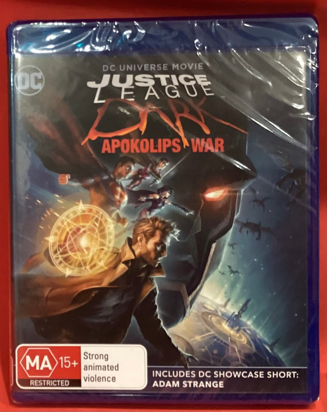 JUSTICE LEAGUE DARK APOKOLIPS WAR BLU RAY (NEW/ SEALED